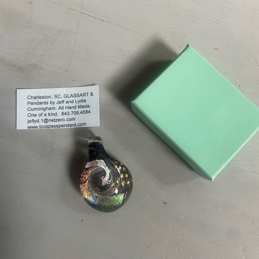 Unique jewelry handmade charm for necklace